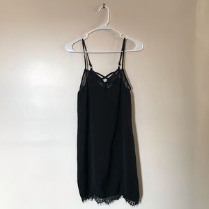 LINGERIE SATIN SLIP DRESS